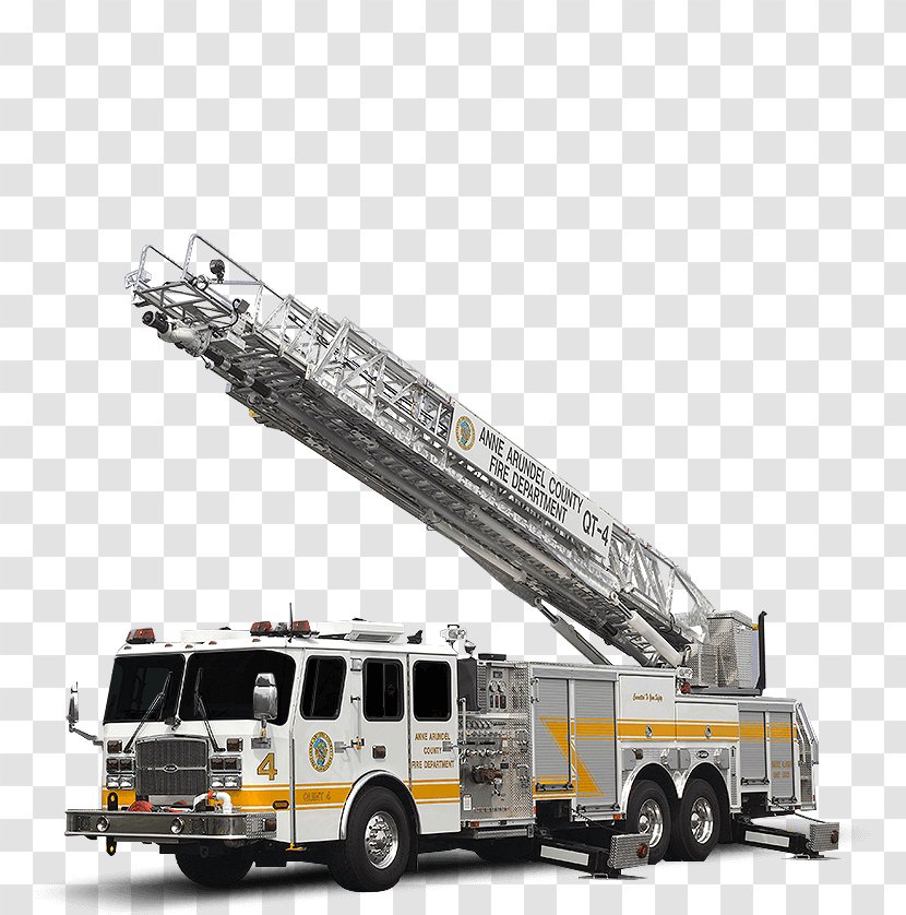 Car E-One Fire Engine Truck Vehicle - Firefighter Transparent PNG