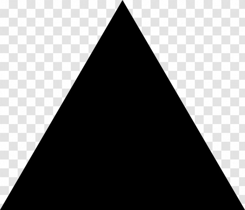 Sierpinski Triangle Symbol Shape Black - Break Up Transparent PNG