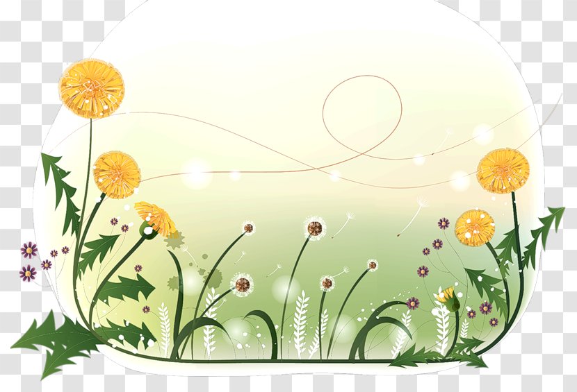 Floral Design Desktop Wallpaper Presentation Ecology Взаимодействие неаллельных генов - Flora - ОДУВАНЧИК Transparent PNG