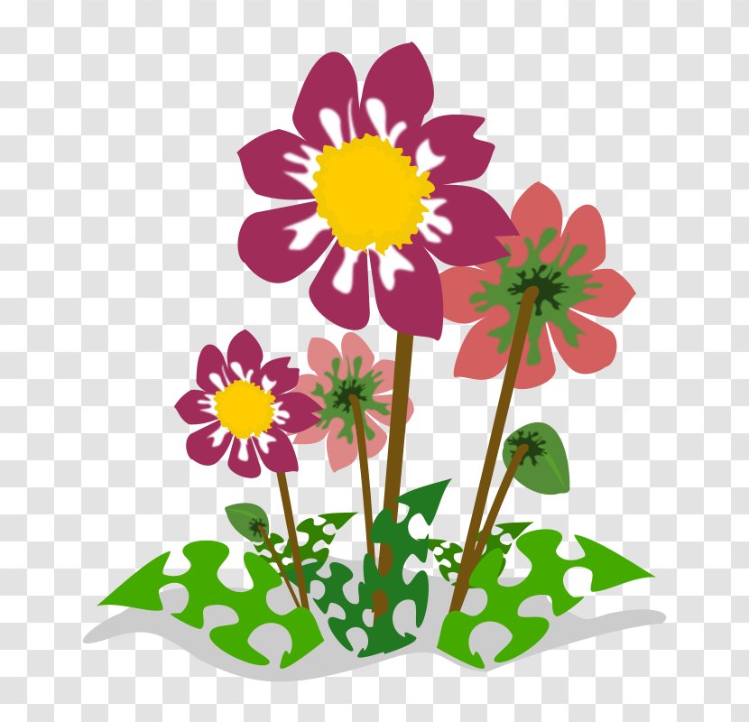 Drawing Wildflower Clip Art - Flora - Flower Border Transparent PNG