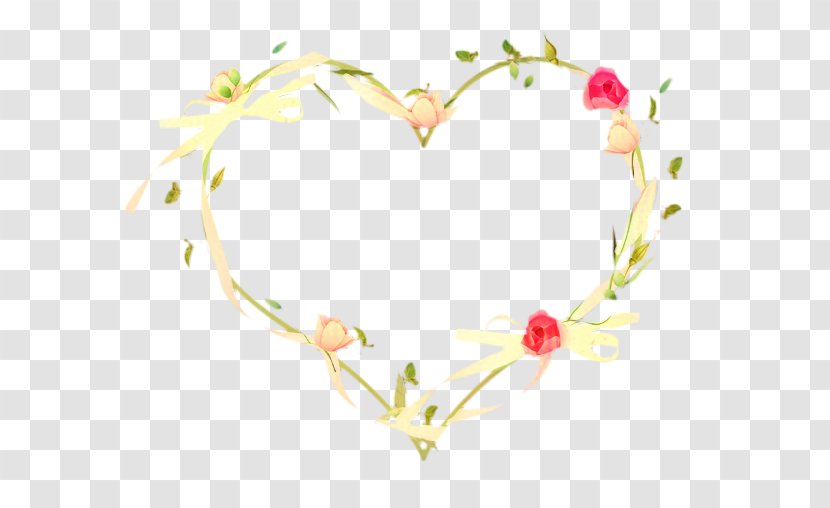 Floral Design Heart Hair Clothing Accessories - Flower Transparent PNG