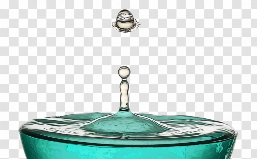 Water Turquoise Glass Unbreakable Transparent PNG