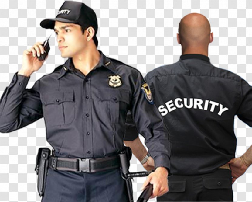 T-shirt Security Guard Police Officer Uniform - Clothing Transparent PNG