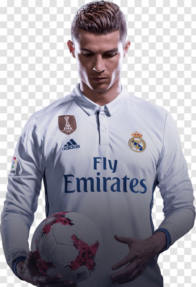 Cristiano Ronaldo FIFA 18 17 16 Real Madrid C.F. - Sleeve - Fifa Transparent PNG