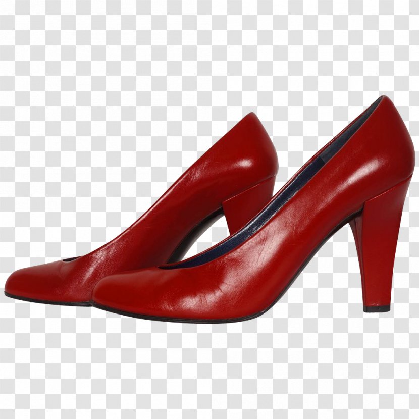High-heeled Footwear Court Shoe Red - Charles Jourdan - High Heels Transparent PNG