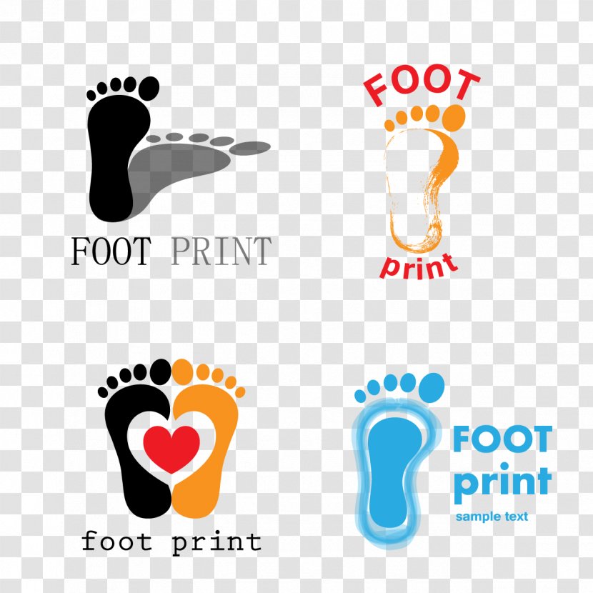 Logo Footprint Vector Graphics Image - Citas Sign Transparent PNG