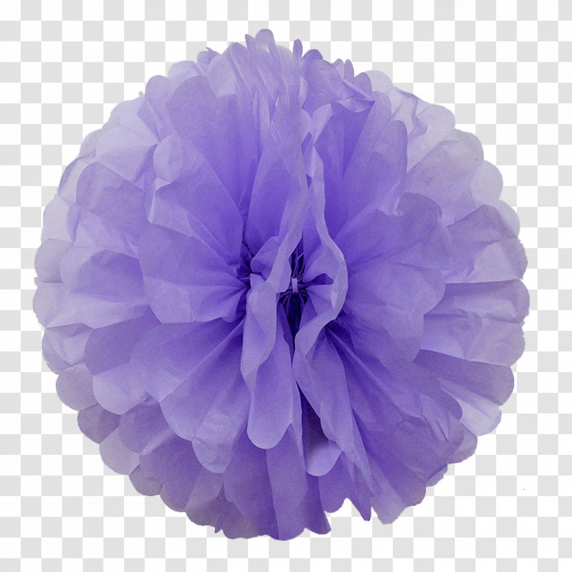 Pom-pom Paper Lavender Purple Violet - Pompom - Pastel Color Floral Themed Wedding Invitationrose Transparent PNG