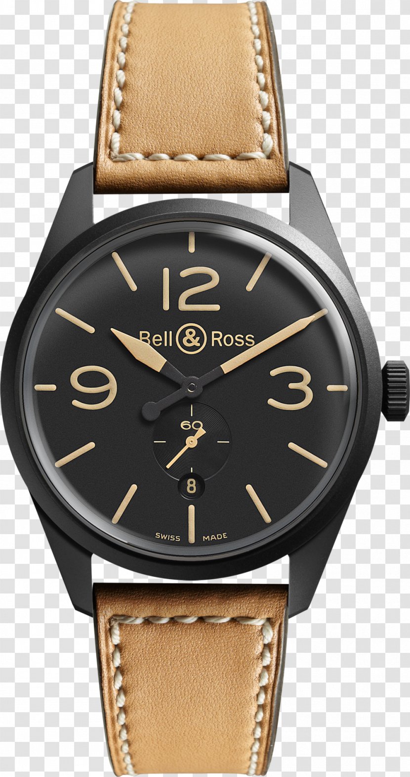 Bell & Ross, Inc. Automatic Watch Strap Transparent PNG
