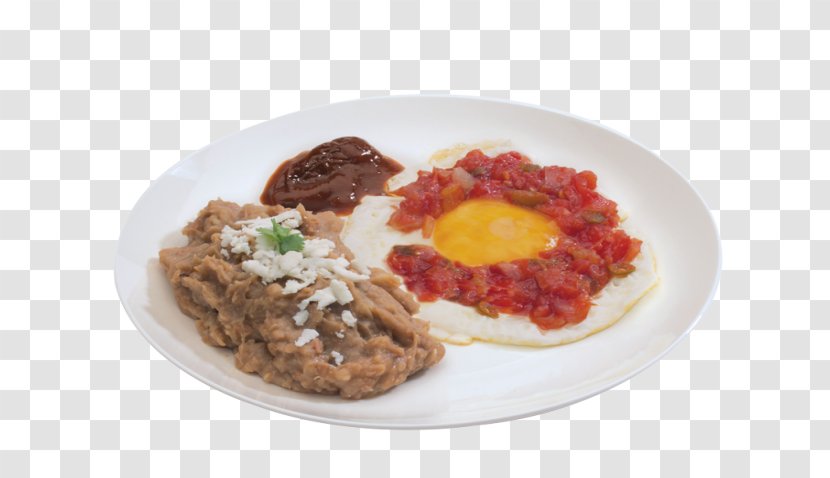 Full Breakfast American Cuisine Recipe Dish - Food - Pico De Gallo Transparent PNG