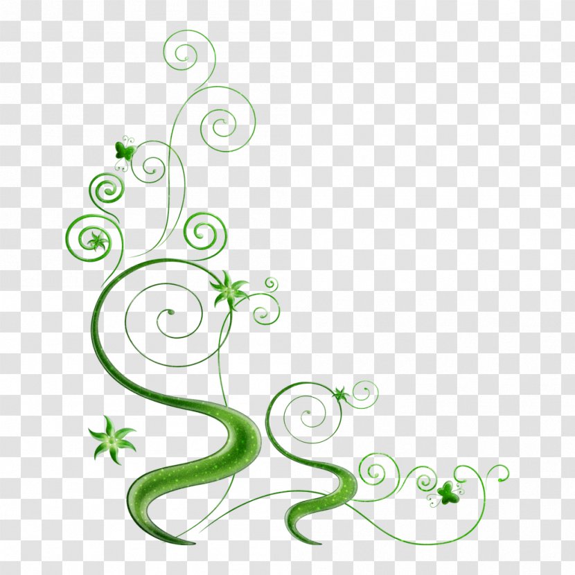 Bracket Clip Art - Tree - Green Floral Transparent PNG