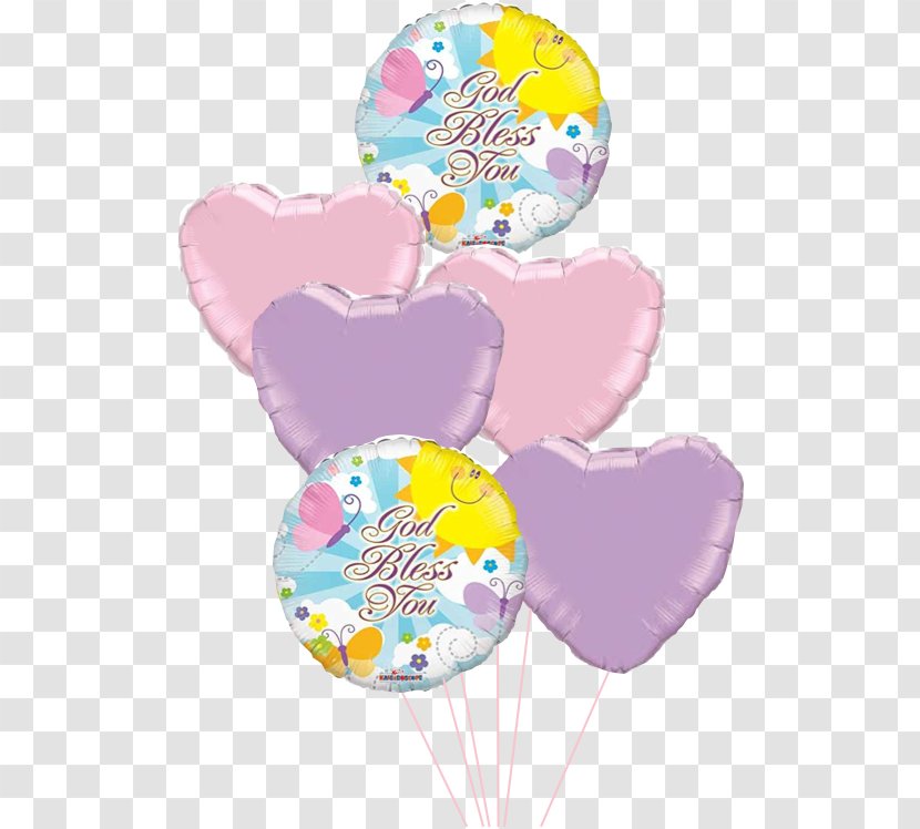 Balloon Illustration Clip Art Heart - Berimbau Streamer Transparent PNG