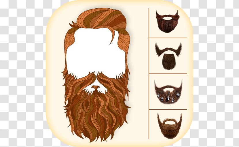 Beard Moustache Barber Hairstyle Transparent PNG