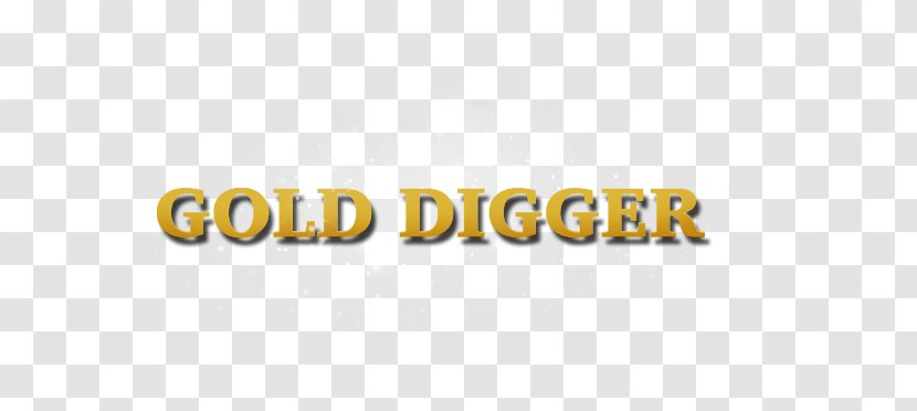 Logo Brand Font - Yellow - Gold Digger Transparent PNG