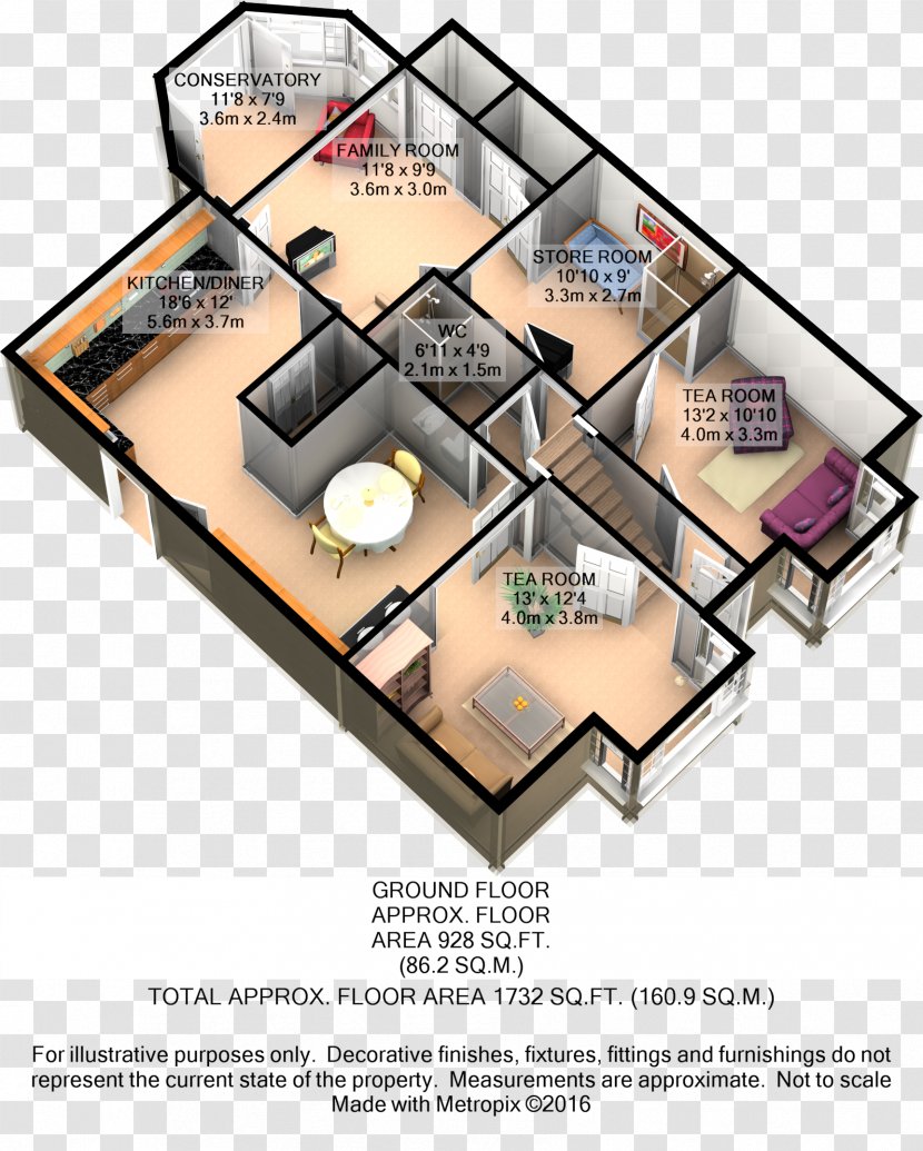Floor Plan House Product Transparent PNG