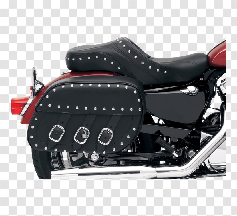Saddlebag Motorcycle Accessories Bicycle Saddles Harley-Davidson - Stereo Tyre Transparent PNG