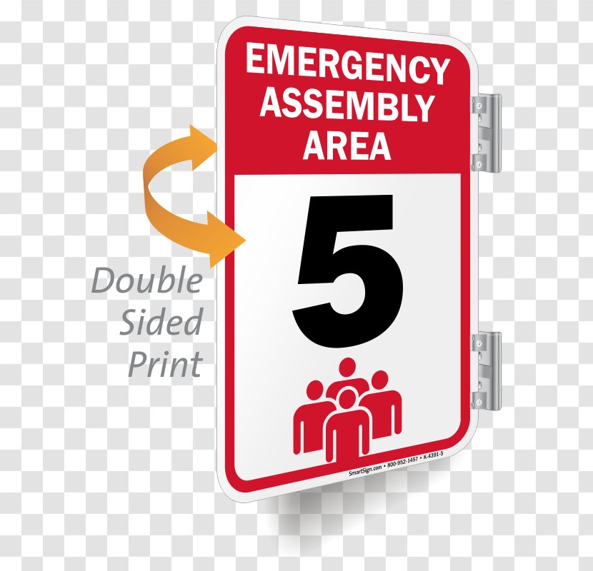 Sign Emergency Evacuation Fire Drill Meeting Point - Brand - Assembly Number Transparent PNG