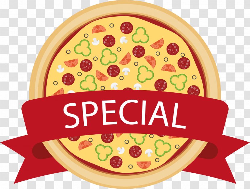 Pizza Fast Food Buffet Junk Cheese - Thick Transparent PNG
