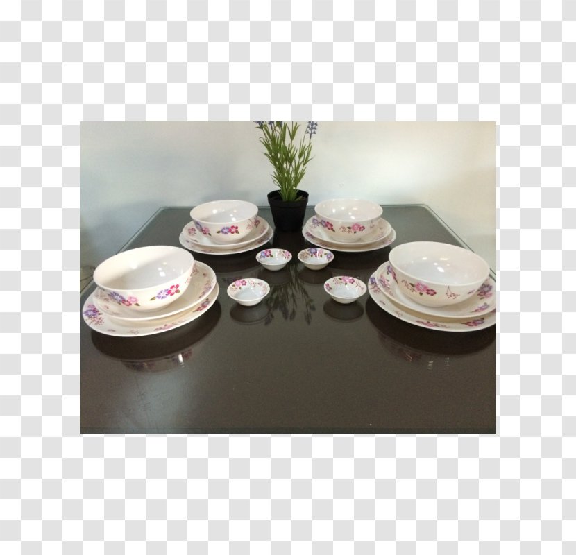 Plate Melamine Porcelain Platter Bowl - Tableware Transparent PNG