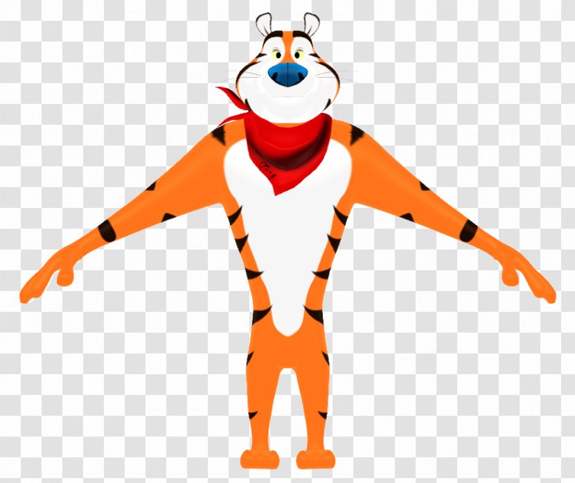 Tony The Tiger Clip Art Vertebrate Mascot Transparent PNG