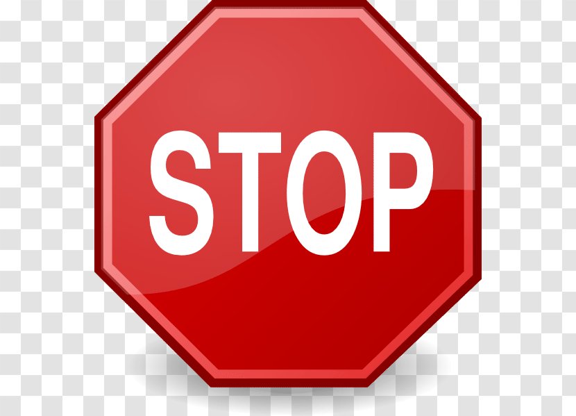 Stop Sign Royalty-free Clip Art - Traffic - Signage Transparent PNG