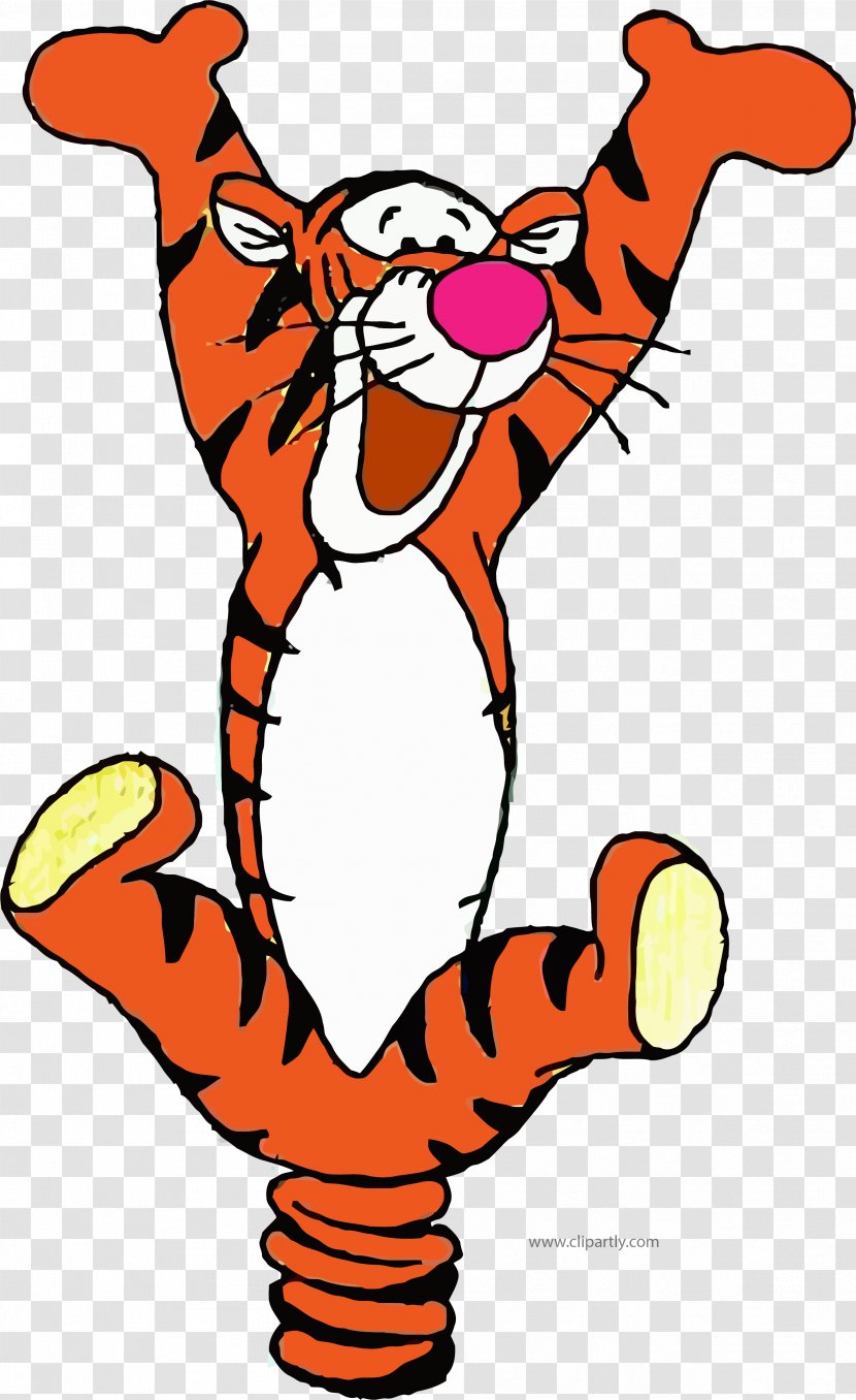 Clip Art Openclipart The Walt Disney Company Image Free Content - Area - Tigger Transparent PNG