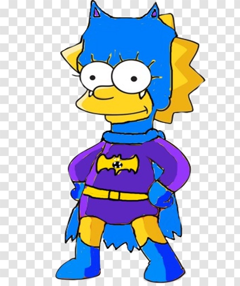 Lisa Simpson Bart Milhouse Van Houten Chief Wiggum Batgirl Transparent PNG