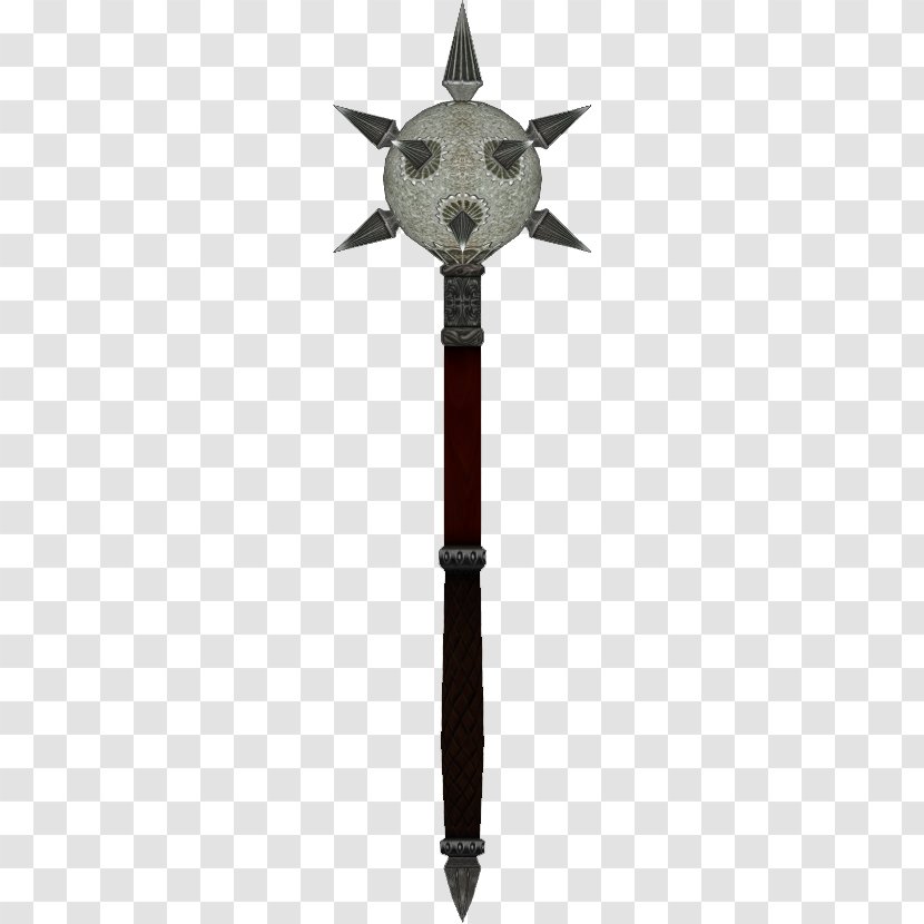 The Elder Scrolls V: Skyrim IV: Shivering Isles III: Morrowind Mace Weapon - Iv Oblivion Transparent PNG