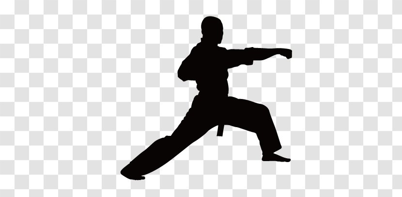 Martial Arts Karate Silhouette Clip Art - Judo - Taekwondo Figures Transparent PNG
