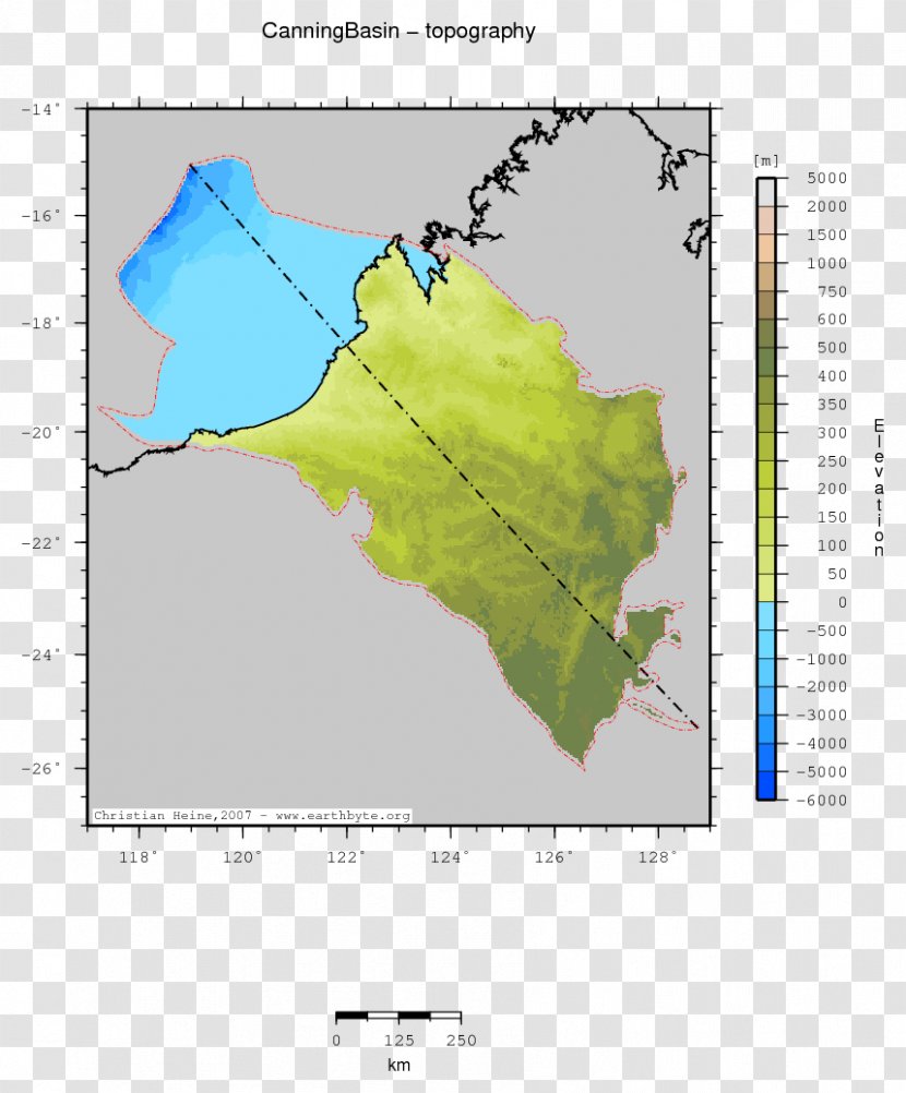Western Australia Water Resources Map Ecoregion Elevation Transparent PNG