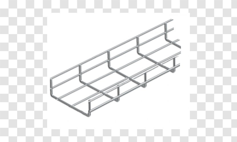 Electrical Cable Tray Management Twinaxial Cabling Wire - Material - Steel Rod Transparent PNG