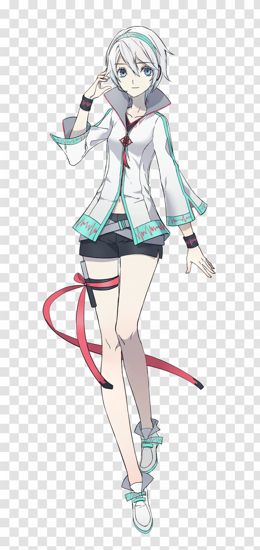 YANHE Vocaloid Hatsune Miku 上海禾念 Utatane Piko - Silhouette Transparent PNG