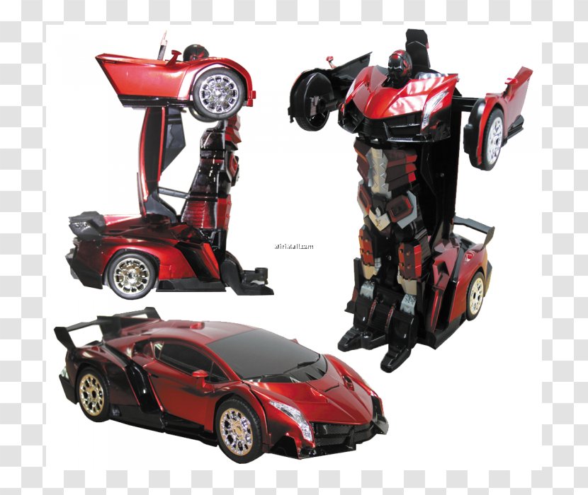 Sports Car Lamborghini Aventador Transformers Toy - Robots In Disguise Transparent PNG