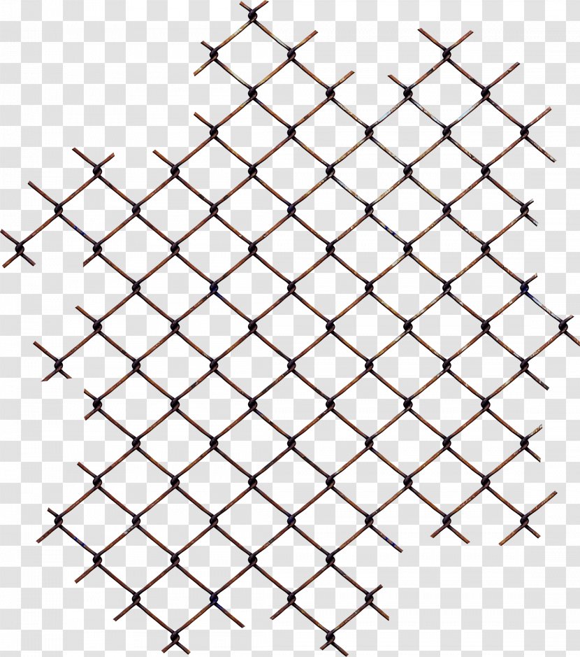 Barbed Wire Metal Material - Fence - Brown Transparent PNG
