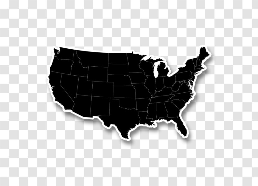 Vector Graphics Texas Illinois U.S. State Illustration - Map Transparent PNG