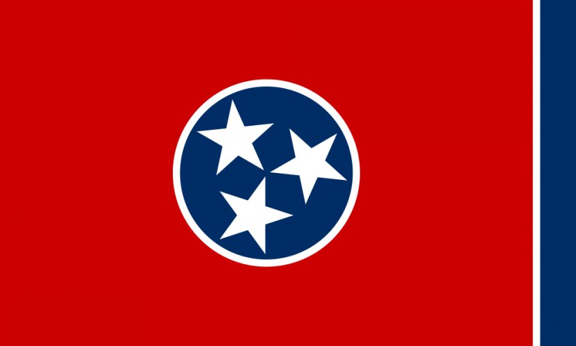 Flag Of Tennessee The United States - Royaltyfree - Outline Transparent PNG
