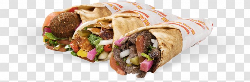 Taco Cartoon - Street Food - Greek Meat Transparent PNG