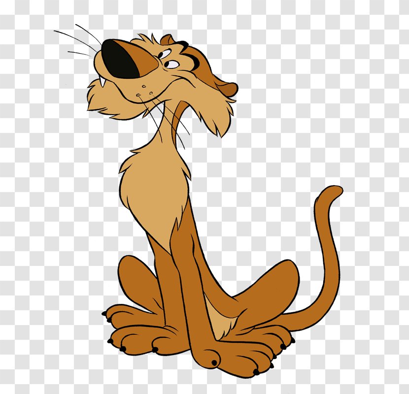 Cougar Lion Snagglepuss Cartoon Drawing - Animated Transparent PNG