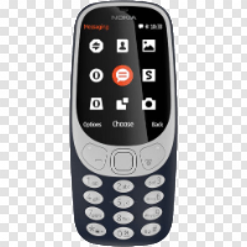 Nokia 3310 (2017) Noida Dual SIM 6 - Cellular Network Transparent PNG