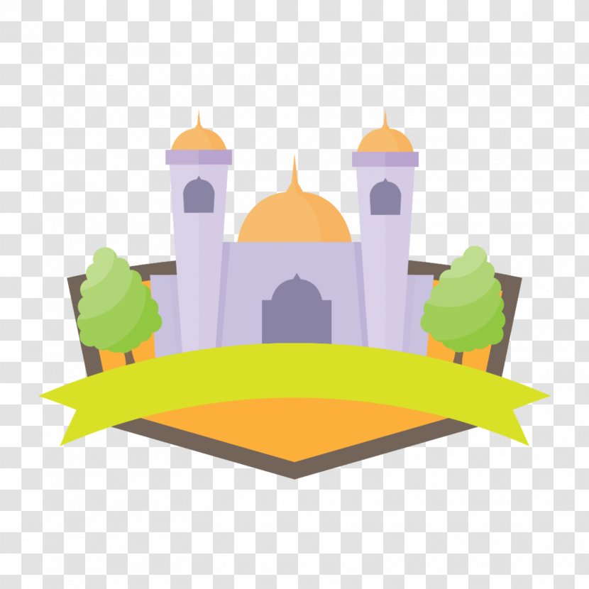 Illustration Eid Al-Fitr Image Clip Art - Castle - Idul Fitri Transparent PNG