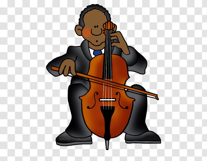 Cello Violin Cellist Double Bass Clip Art - Frame Transparent PNG