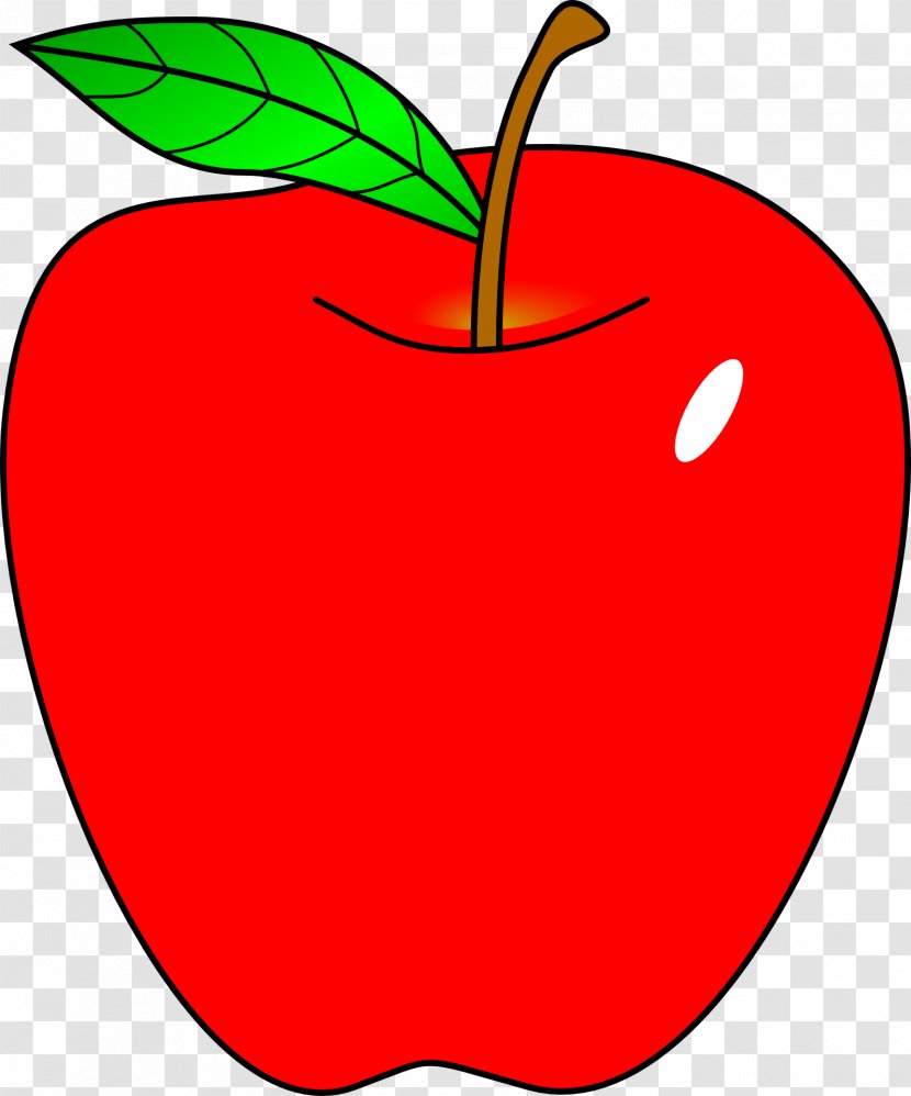 Apple Free Content Teacher Clip Art - Plant - Cartoon Red Transparent PNG