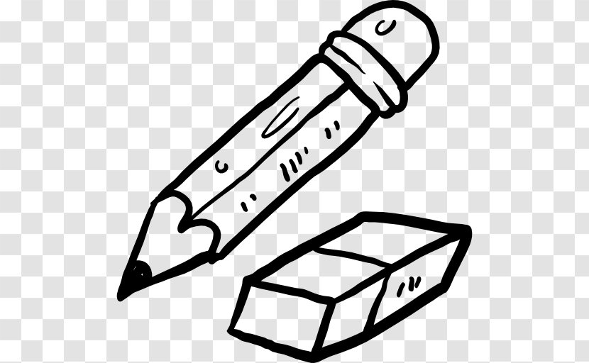 Eraser Pencil Drawing Clip Art - Office Writing Transparent PNG