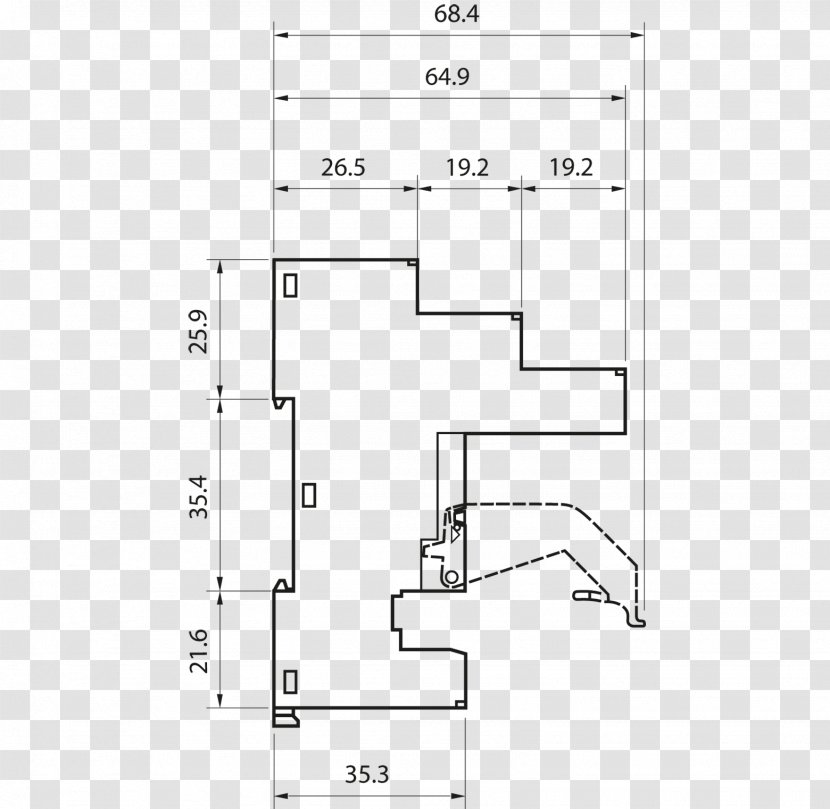 Floor Plan Line Angle - Number Transparent PNG