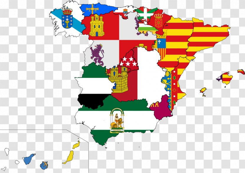 Flag Of Spain The Valencian Community Autonomous Communities - Pull Element Transparent PNG