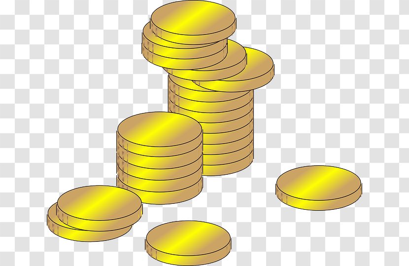 Gold Coin Clip Art - Material Transparent PNG