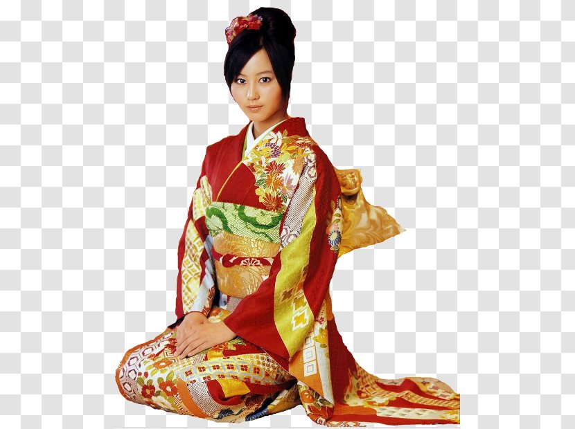Kimono Japanese Clothing Woman Traditional Chinese Characters - Folk Costume - Japan Transparent PNG