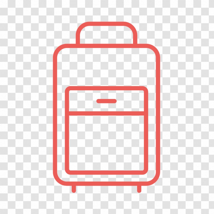 Rectangle Area - Telephony - Travel Suitcase Transparent PNG