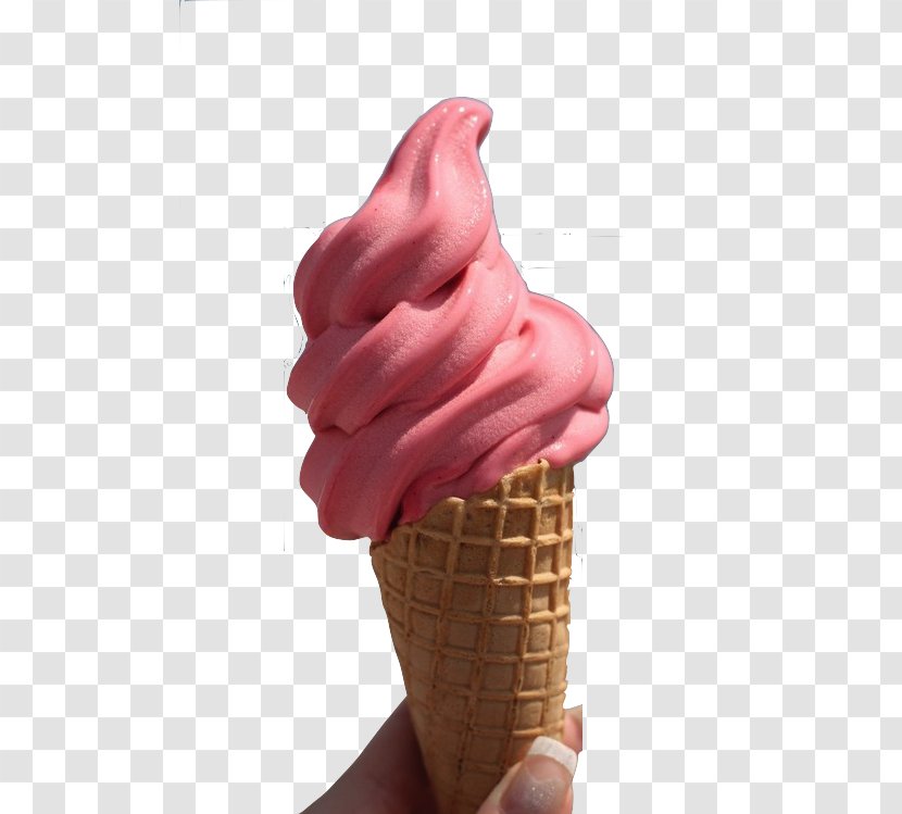 Ice Cream Cones Soft Serve Food Parlor - Cartoon Transparent PNG