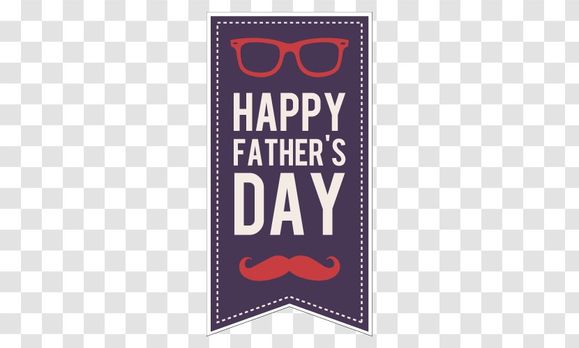 Logo Font Rectangle Product Brand - Eyewear - Happy Father Day Transparent PNG