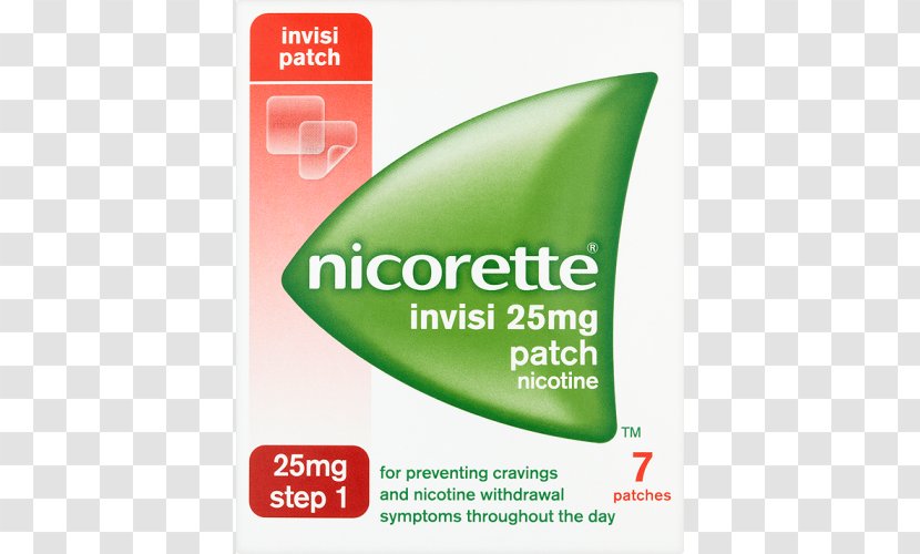 Nicotine Patch Nicorette Withdrawal Smoking Cessation Transparent PNG